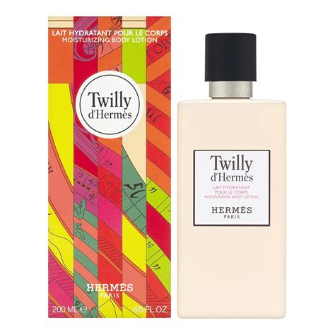 twilly hermes lotion|hermes body lotion price.